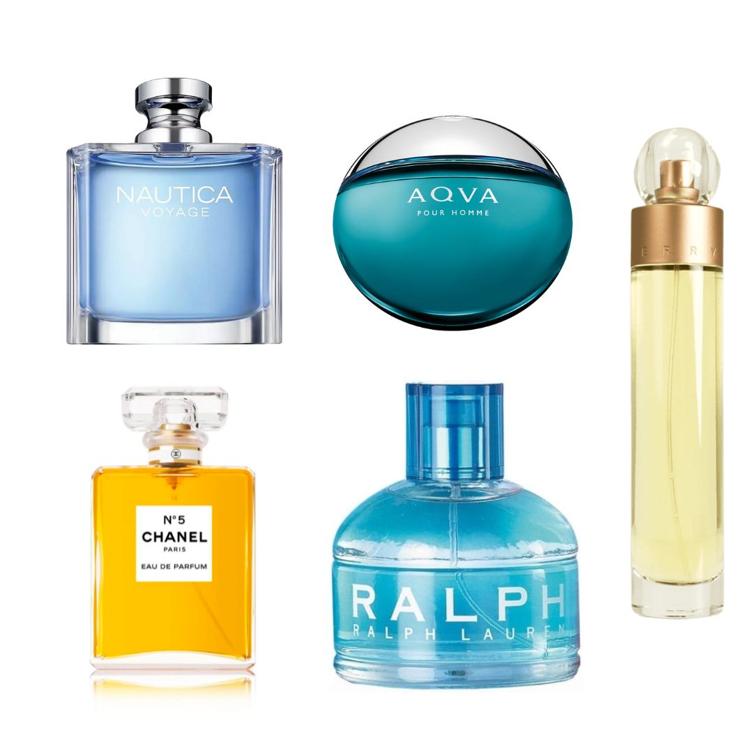 NAUTICA+360DAMA+AQUA+RALPH+CHANEL#5